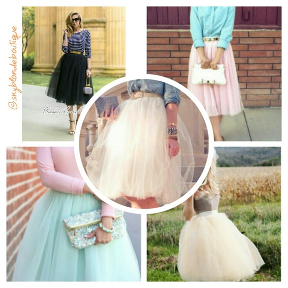 NEW ARRIVAL Tulle Skirts are a MUST!!!