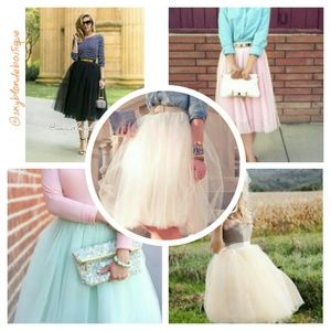 NEW ARRIVAL Tulle Skirts are a MUST!!!