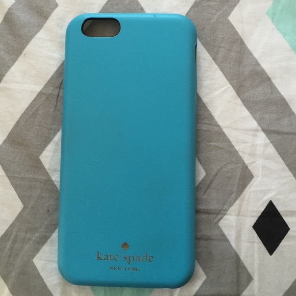 Blue Leather Kate Spade IPhone 6 Case