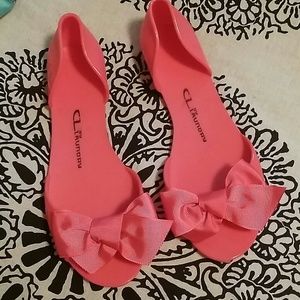 Chinese laundry jelly sandals sz 6.5 new!