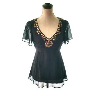 Nanette Lepore beaded top