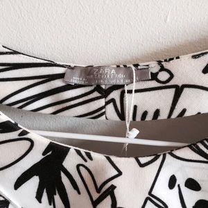 Zara Tops - Zara Printed Crop Top Zara Tops - Zara Printed Crop Top