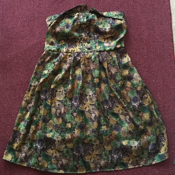 Floral tube dress