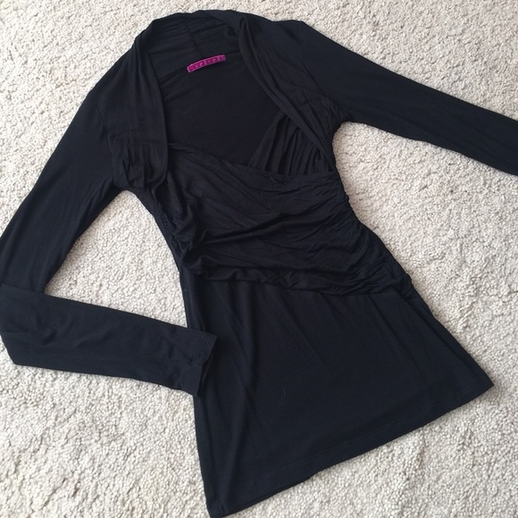 Velvet faux wrap - Picture 2 of 2