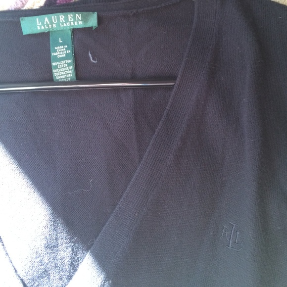 Ralph Lauren Cardigan with matching Tank - Picture 3 of 4