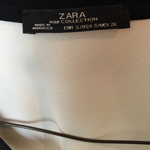 Zara sequin black and pink top - Picture 4 of 4
