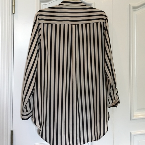 Zara Striped long sleeve top - Picture 3 of 3