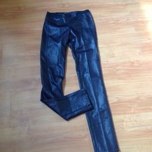 Bcbgmaxazaria Nwot faux leather pants