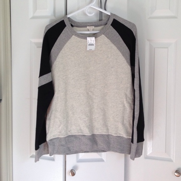 J.crew 100% cotton sweatshirt Nwt