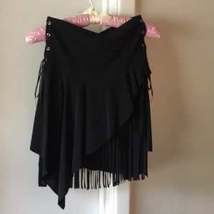 Black 2 piece (skirt & top)