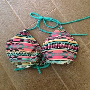 Padded Tribal Bikini Top