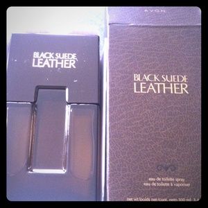 ⚫️Black suede Leather Perfume😌
