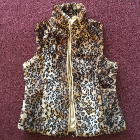 Fur cheetah vest - Picture 1 of 2