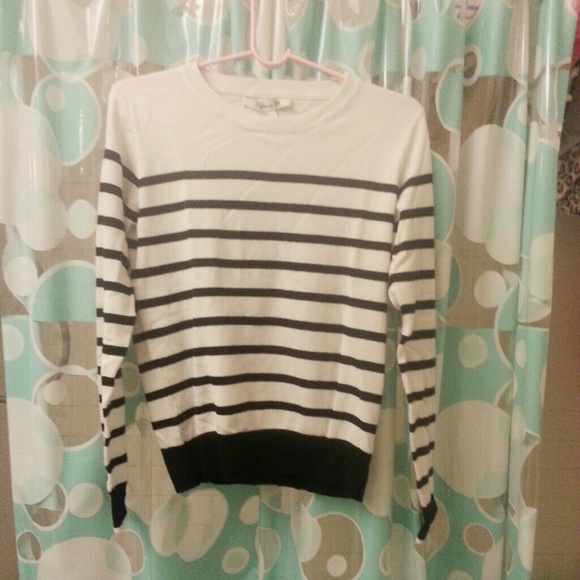 Forever 21 Striped Oversized Sweater