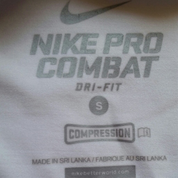 Nike dri fit. Colpression shirt. Worn once. - Picture 1 of 2