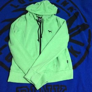 vs pink full zip