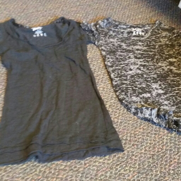 Two v neck shirts