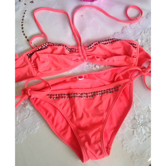 two piece bathing suit