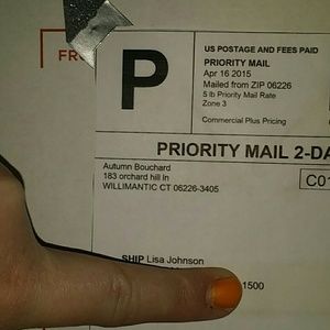 Shipping @lisajohnson14