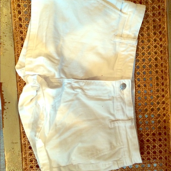Joes white jean shorts