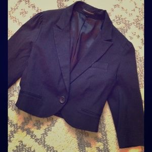 The Limited cropped suit jacket.