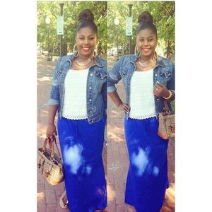 Blue Maxi Skirt!