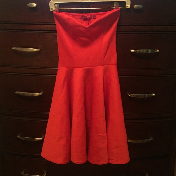 Red dress