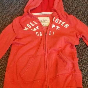 Zip up hollister jacket