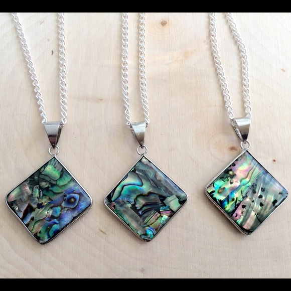 Abalone Shell Pendant Necklace