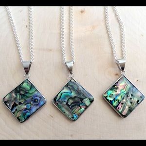 Abalone Shell Pendant Necklace