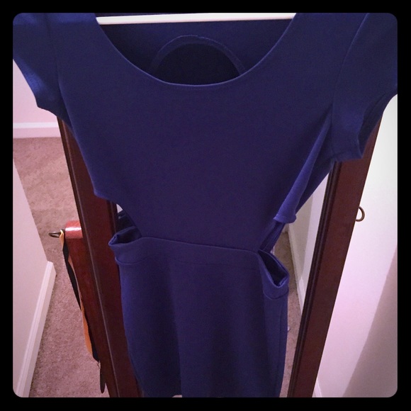 Blue dress