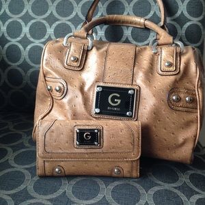 G by Guess handbag and wallet