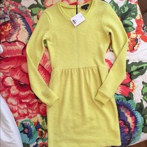 TopShop Lime Colored Dress brand new