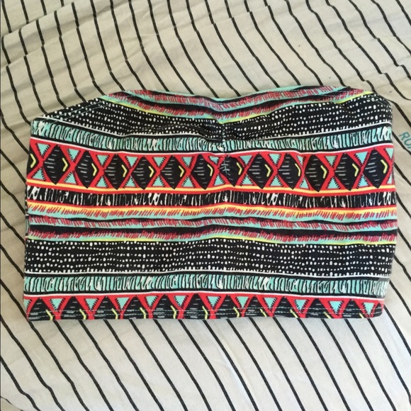 Pacsun Aztec Bandeau Top