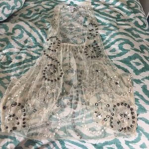 Embellished BarIII vest