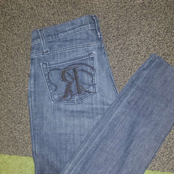 Navy Blue Jeans - Picture 4 of 4