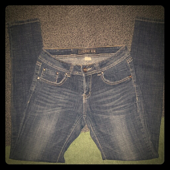 Dark Navy Blue Skinny Jeans