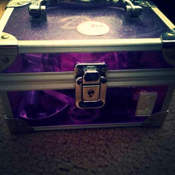 💁Purple cosmetic box