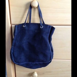 J. Crew 100% Jute small handbag- cute!