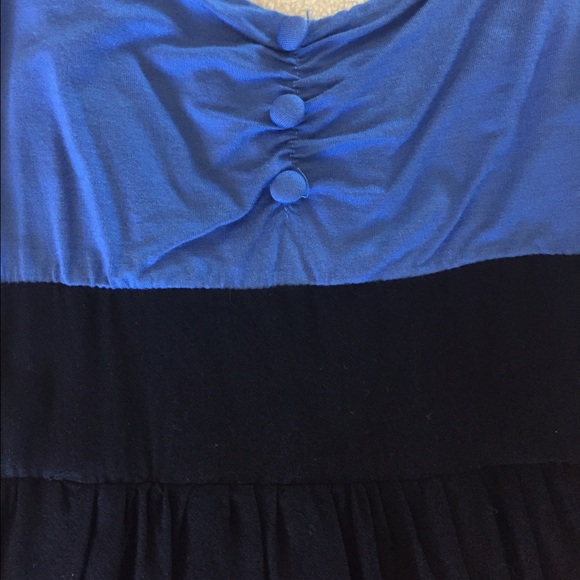 Blue and black dress - Picture 2 of 4