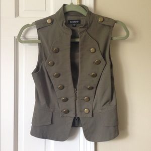 Bebe military vest