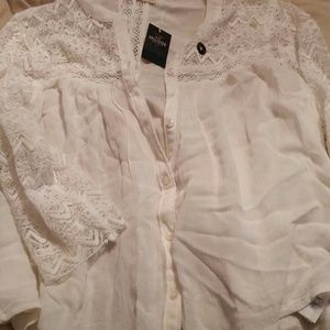 Lacey Hollister button up top