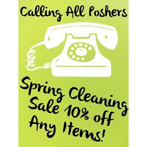 SPRING CLEANING SALE!!!