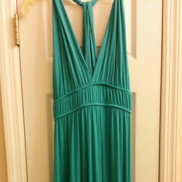 Maxi dress and coral maxi dress