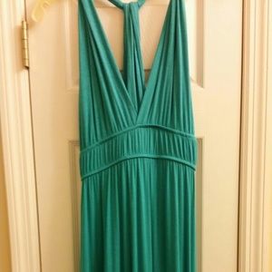 Maxi dress and coral maxi dress