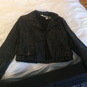 Lush leather jacket