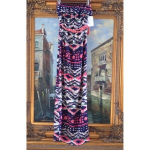 Trixxi Tribal Print Maxi Dress
