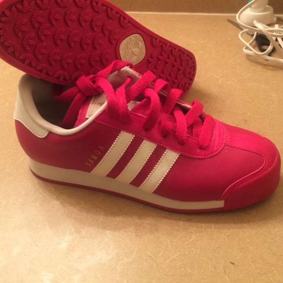 Adidas Shoes - Red Adidas Samoa