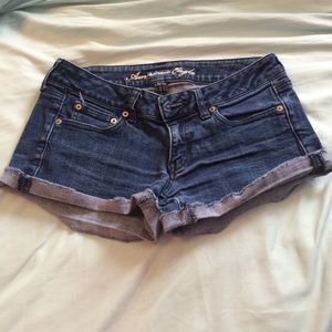 American eagle jean shorts size 6