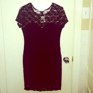 H&M Black Lace Dress. Size M